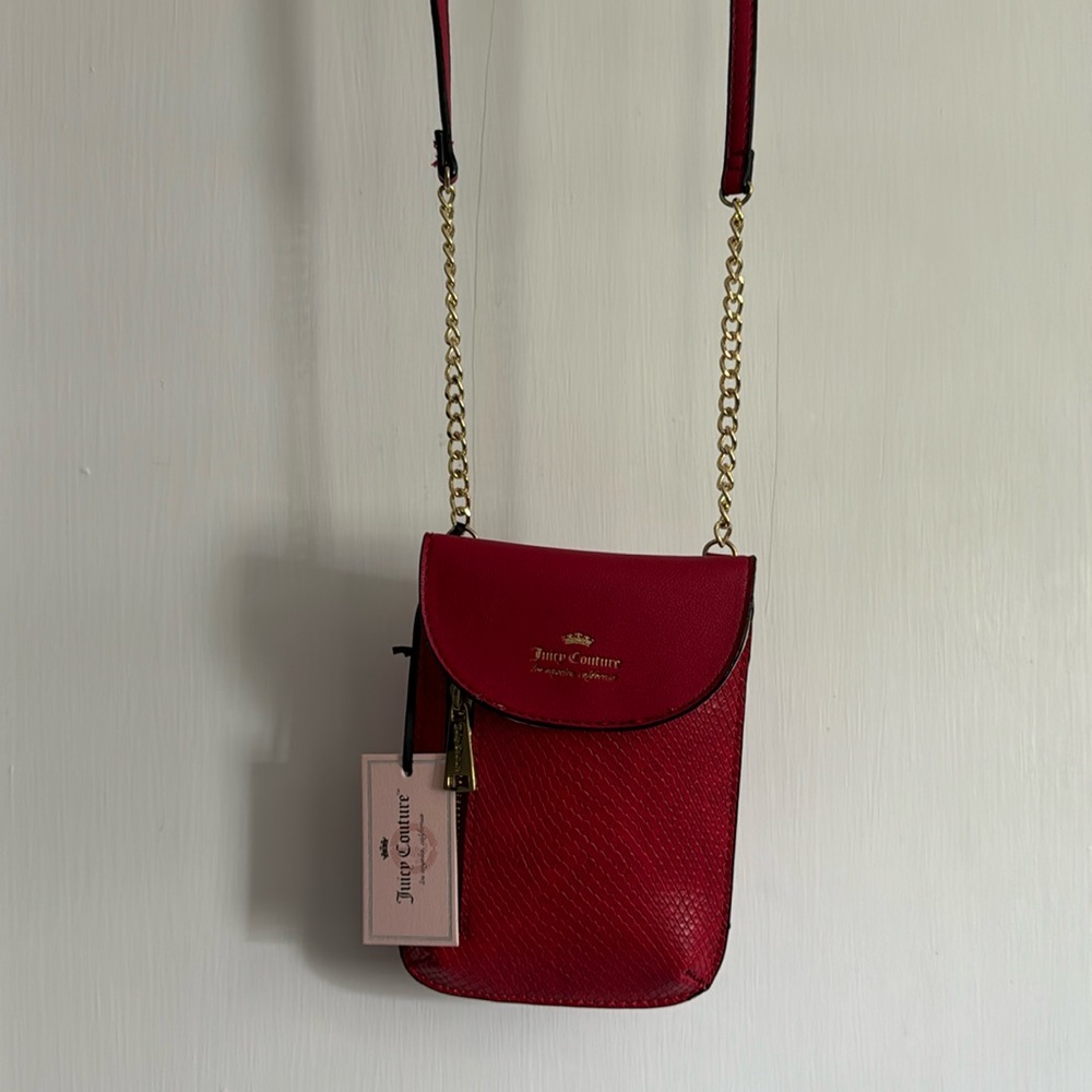 NWT Juicy Couture Cell Phone Crossbody Bag